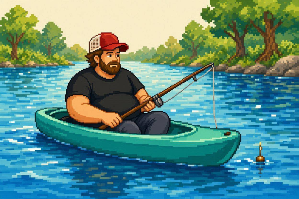 fishing helps keep your mind sharp and focused